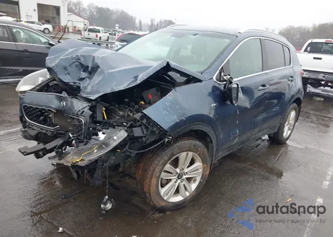 2017 Kia Sportage Lx from USA, damaged, VIN KNDPMCAC6H7206925